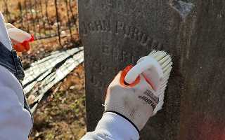 Headstone Restoration Methods